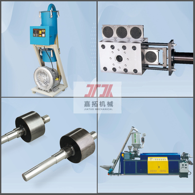 L'écran automatique pp de PLC attachent la vis pp d'extrudeuse emballant la machine de ceinture
