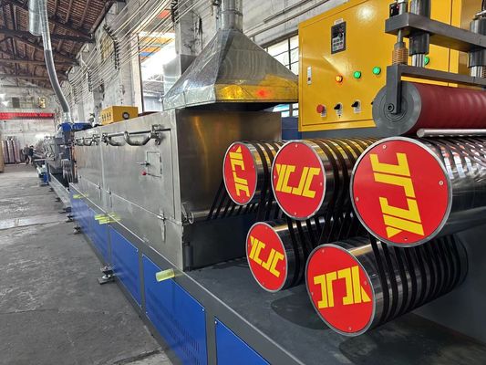 Machine de fabrication de bandes de fixation en PP entièrement automatique avec moule réglable
