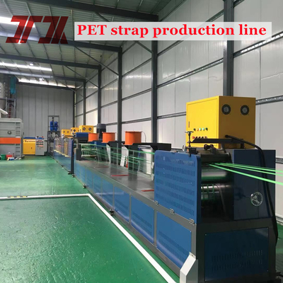 Ligne de production de ceintures en acier plastique PET pour bandes PET de 0,6-1,2 mm avec ISO