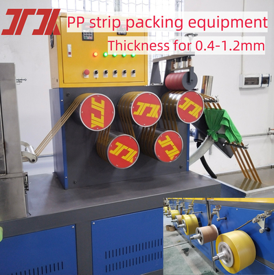 Ligne d'extrusion efficace de bande de fixation en PP pour bande de fixation industrielle Résistance ≥ 350 N/mm