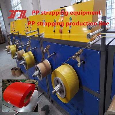 L'équipement de fixation en PP PP équipement de fixation en plastique PP ligne de production de fixation en PP système de commande PLC de l'extrudeur PP