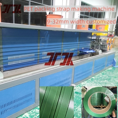 Machine de fabrication de ceintures de bandes de PET pour emballage de marchandises lourdes avec système de commande PLC