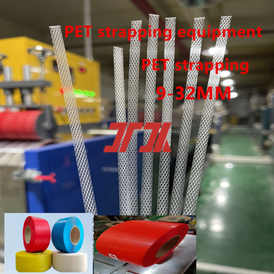Machinerie en plastique ligne de production de sangles en PP de 5 à 15 mm équipement de production de sangles en PP avec 100% de matières premières de tirage de fil de polypropylène en PP