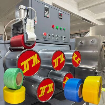 5-19 mm ligne de production automatique de sangles en PP machine de fabrication de sangles en PP avec contrôle PLC