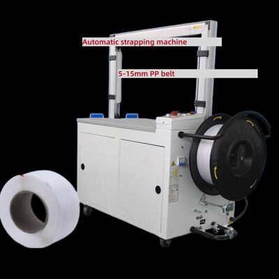 Machine automatique de fixation à grande vitesse pour ceinture de fixation en PP de 5 à 19 mm