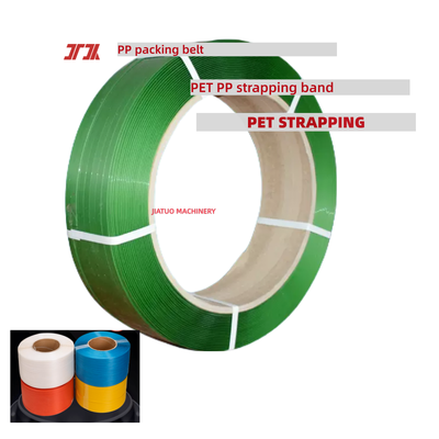 Ceinture d'emballage automatique en PP et PET de 12 mm pour la machine pneumatique de remorquage
