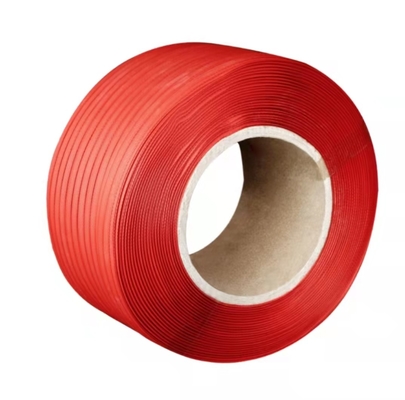Bas cerclage de polypropylène de l'élongation 12mm d'ANIMAL FAMILIER de ceinture en plastique réfléchie d'emballage