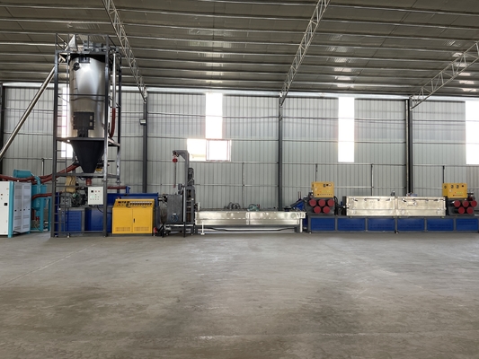 Ligne d'extrusion de courroie d'ANIMAL FAMILIER de sortie de 6 courroies machine de cerclage en plastique avec le moteur de Simens