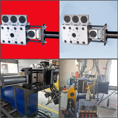 Changeur d'écran continu non-stop pour machine d'extrusion de plastique, extrudeuse