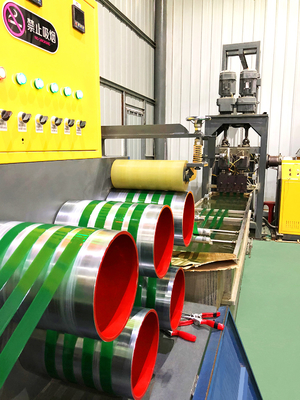 2 Machine de fabrication de sangles en SPET en plastique creux