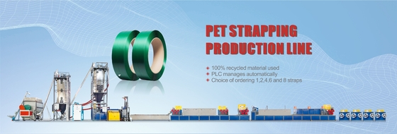Ceinture en plastique d'emballage d'ANIMAL FAMILIER du diamètre 90mm de vis faisant à machine le cylindre bi-directionnel