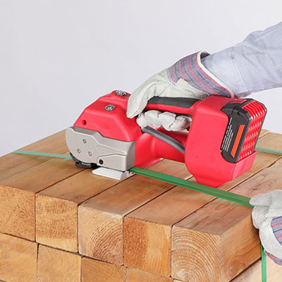 Pp pneumatiques CHOIENT attacher la machine de cerclage tenue dans la main de emballage d'air de boîte de carton d'outil
