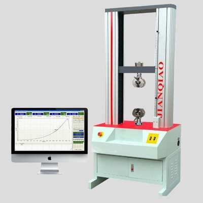 Machine de test de traction de 20KN pour PET PP bande de fixation de la ceinture de ceinture haute rés. 0,5 grade Test de vis à bille motorisé