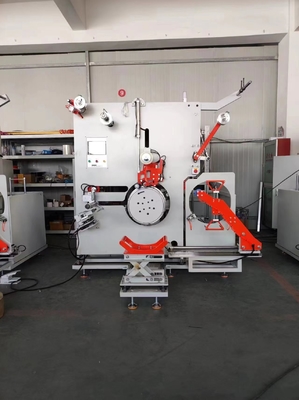 Conveyeur entièrement automatique 0.4KW enrobageur de sangles en PET avec système de contrôle PLC enrobageur de sangles en PET entièrement automatique avec contrôle PLC et coupe