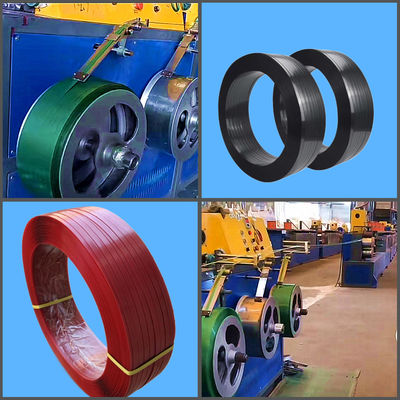 Machine de fabrication de bandes PET de 5 à 19 mm de large avec station double pour les applications lourdes