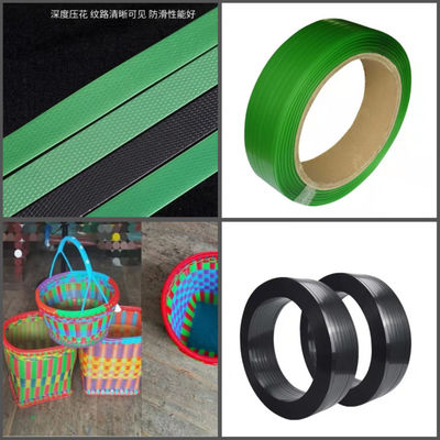 Machine de fabrication de bandes PET de 5 à 19 mm de large avec station double pour les applications lourdes