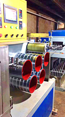 Machine de fabrication de bandes PET de 5 à 19 mm de large avec station double pour les applications lourdes