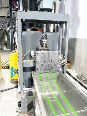 Chaîne de production en plastique complètement automatique de courroie courroie d'ANIMAL FAMILIER de 120KW faisant la machine avec la tension &gt;850kg pour la bande et la courroie