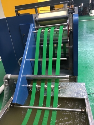 Machine de fabrication de bandes PET de 5 à 19 mm de large avec station double pour les applications lourdes