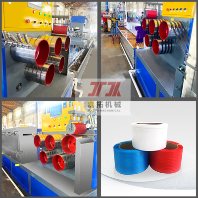250kg/H pp emballant la courroie faisant l'extrudeuse de courroie du polypropylène pp de machine