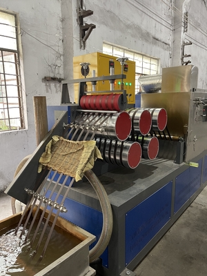 5-19 mm machine de fabrication de ceinture d'emballage en polyéthylène PP sur mesure avec système de contrôle PLC et enrouleur automatique