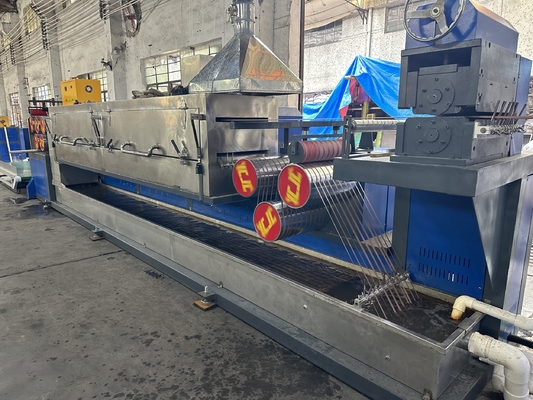 GUOMAO moteur ligne de production de sangles en polypropylène PP avec 4 filets échangeur de écran recyclé