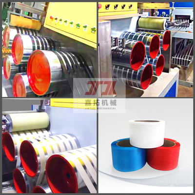 Équipement de cerclage flexible élevé de la capacité pp d'opération facile de contrôle de PLC/chaîne de production de cerclage flexible