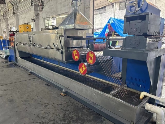 Ligne d'extrusion de bandes de polypropylène plastique PP à haute automatisation