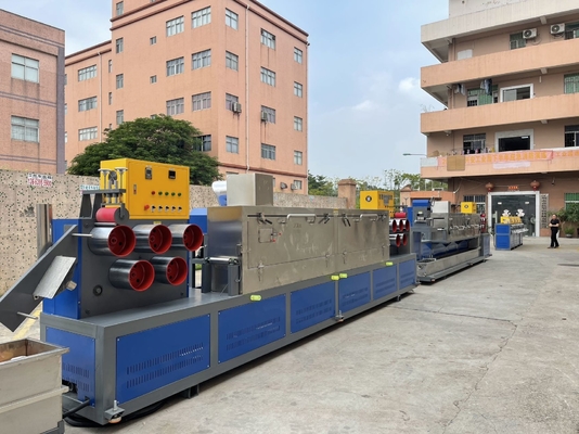 Machine automatique de fabrication de sangles en PP à tension réglable avec une largeur de 5 à 19 mm