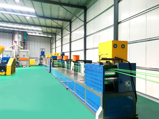 Ligne de production de bandes PET pour une solution d'emballage écologique et recyclable