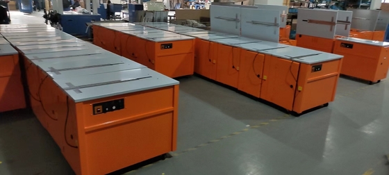 2.5 secondes/machine à attacher les boîtes de carton, emballeur semi-automatique