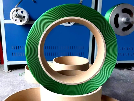 Machine de fabrication de sangles en PET entièrement automatique 400 à 450 kg/h avec onduleur de marque INVT