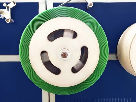 Bandes d'emballage en polyester vert largeur 9-27 mm épaisseur 0,5-1,27 mm