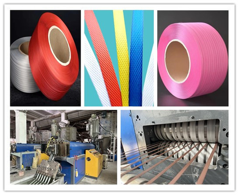Fournir des machines d'extrusion de PP, des machines de fabrication de rubans PP, des équipements pour la ligne de production de rubans de couleur de 5 à 19 mm