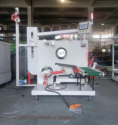 Machine de remontage de bandes de fixation à usage lourd avec réglage automatique de la vitesse 300-350 m/min