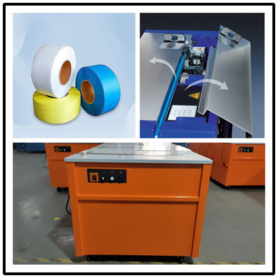 Machines à bandes entièrement automatiques d'emballage en PP ou d'emballage à grande vitesse avec machine à bandes de bureau