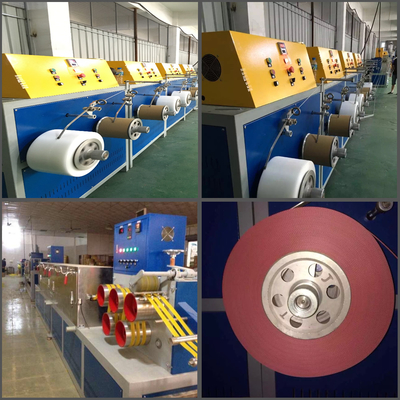 Machine automatique de fabrication de sangles en PP pour les sangles de 5 à 32 mm de largeur et de 0,5 à 1,5 mm d'épaisseur