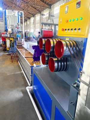 Machine polyvalente de fabrication de sangles en PP pour différentes applications d'emballage