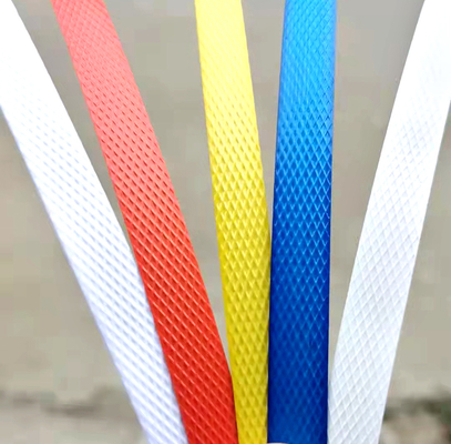 Extrudeuse en plastique personnalisée 5-15mm PP ligne de production de sangles PP équipement pour le système de contrôle PLC