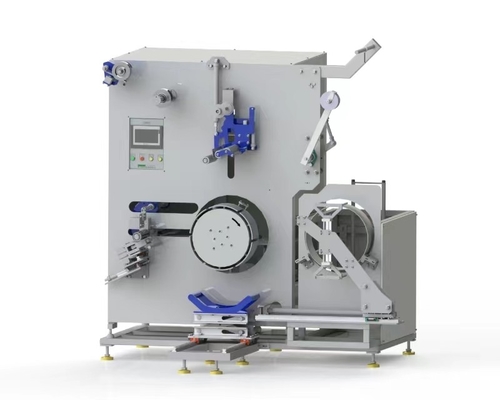 Machine de remontage de bande de fixation à haut rendement avec contrôle automatique de la tension 800 mm de diamètre maximal