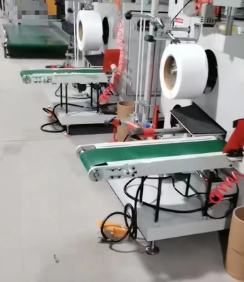 Machine de remontage automatique de ruban adhésif, machine de remontage de ruban adhésif en PP, enroulement automatique, vitesse de ligne: 200-350 m/min