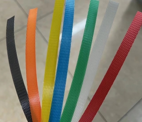 Rinconneuse automatique de haute capacité 80 kg/h Rinconneuse à bande PET pour machine de fabrication de courroies en plastique