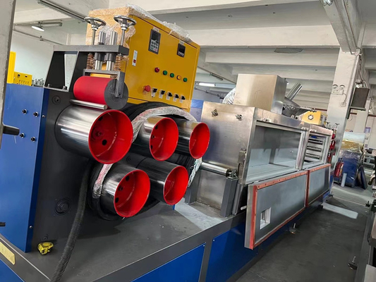 Ligne de production de sangles en polyester polyéthylène téréphtalate PET Machine de fabrication de sangles en plastique pour animaux de compagnie
