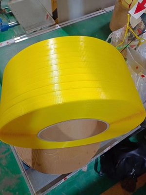 Ceinture d'emballage en PP, ceinture de reliure en carton, reliure à fonder à chaud, adaptée à la machine à baliser automatique, largeur:5-19 mm