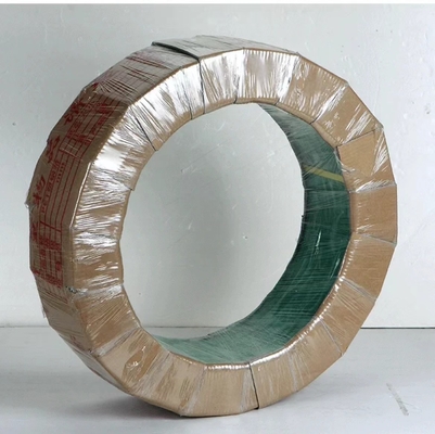 Ceinture d'emballage en plastique PET résistant au froid, ceinture d'emballage en PET super résistant à la traction, ceinture de liaison verte, modèle: PET-16080