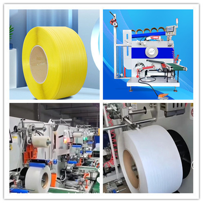 Machine à enrouler les sangles avec écran tactile à ordinateur PLC