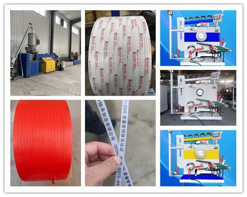 Servo PP Strapping Winding Machine 1,8 kW Consommation de puissance Vitesse de ligne 220-300 m/min Faible taux de défaillance