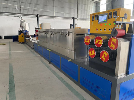 Équipement de courroie d'emballage en PP, ligne de production d'extrusion de courroie en PP sur mesure, moteur GUGAO 37KW, ligne de production de courroie en PP