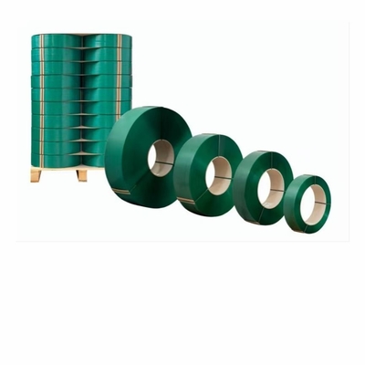 Ceinture en acier en plastique PET, ceinture d'emballage en PET à haute température, résistance aux UV, épaisseur:00,6-1,2 mm, 20 kg par rouleau