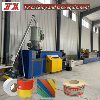 Équipement de fabrication efficace de bandes en plastique pour le recyclage de matières PP